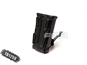 FMA SOFT SHELL SCORPION MAG CARRIER BK (for 9mm)TB1259-BK